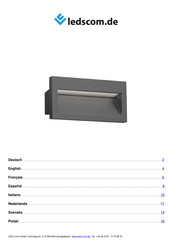 ledscom LC-EL-124-WW Instrucciones De Montaje