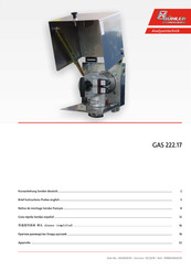 Bühler technologies GAS 222.17 Guía Rápida