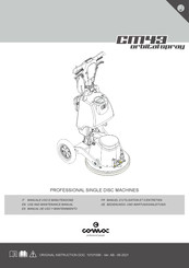 COMAC CM43 orbital spray Manual De Uso Y Mantenimiento