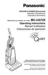 Panasonic MC-UG725 Instrucciones De Operación