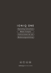 IONIQ Skincare IONIQ ONE Instrucciones De Uso