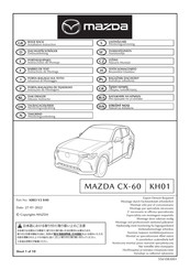 Mazda KBB3 V3 840 Instrucciones De Montaje