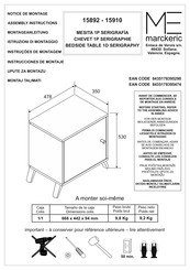 MARCKERIC 15892 Instrucciones De Montaje