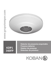 koban KDP1 Manual De Instrucciones