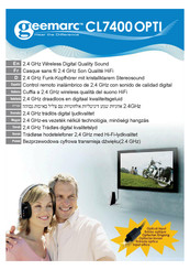 Geemarc CL7400 Manual De Instrucciones