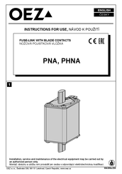 OEZ PNA Instrucciones De Uso