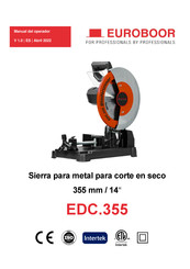 Euroboor EDC.355 Manual Del Operador