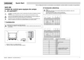 KROHNE SHD 200 Inicio Rápido