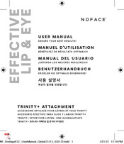 Nuface TRINITY+ ATTACHMENT Manual Del Usuario