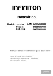 Infiniton 8436546197980 Manual De Funcionamiento Para El Usuario