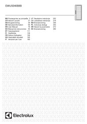 Electrolux EWUS040B8B Manual De Instrucciones