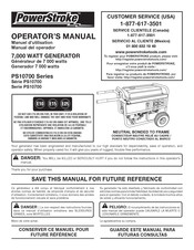 PowerStroke PS10700 Serie Manual Del Operador