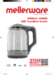 Mellerware OMEGA 1800W Manual De Instrucciones