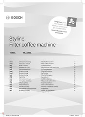 Bosch Styline TKA80 Serie Instrucciones De Uso