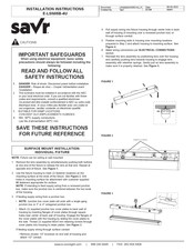 e-conolight savr E-LSN05B-4U Instrucciones De Instalación