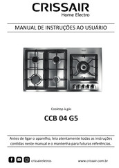 CrissAir CCB 04 G5 Manual De Instrucoes