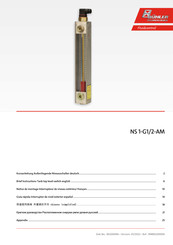 Bühler technologies NS 1-G1/2-AM Guía Rápida