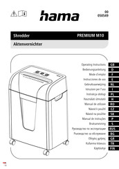 Hama PREMIUM M10 Instrucciones De Uso