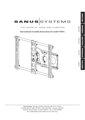 Sanus Systems VMSA Instrucciones De Armado