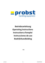 probst VZ-I Instrucciones De Uso