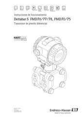 Endress+Hauser Deltabar PMD70 Instrucciones De Funcionamiento