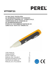 Perel VTTEST21 Manual Del Usuario