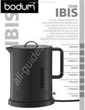 Bodum IBIS 5500 Instrucciones De Uso