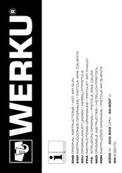 WERKU WK402070 Instrucciones Originales