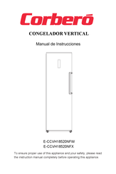 CORBERO E-CCVH18520NFX Manual De Instrucciones