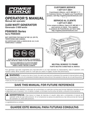 Power Stroke PS903655 Serie Manual Del Operador