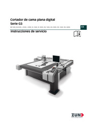 Zünd G3 M-1600 Instrucciones De Servicio