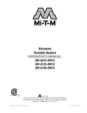 Mi-T-M MH-0135-RM10 Manual Del Operador