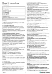 Pepperl+Fuchs NBN40-L2-E2-V1-3G-3D Manual De Instrucciones