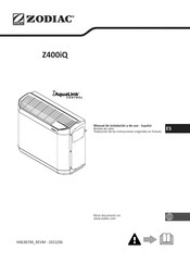 Zodiac Z400iQ Manual De Instalación Y De Uso