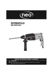 NEO RM 1030/120 k Manual De Instrucciones Y Garantía