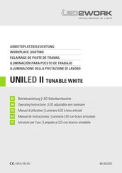 LED2WORK UNILED II TUNABLE WHITE Manual De Instrucciones