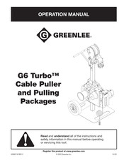 Greenlee G6 Manual De Instrucciones