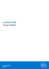 Dell Latitude 3490 Manual Del Usuario