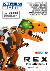 Xtrem Bots REX THE DINOBOT Manual De Instrucciones