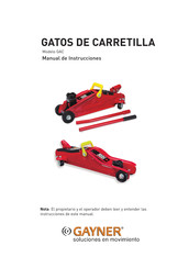 GAYNER 76-350 Manual De Instrucciones