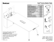 Steelcase Verb Active Media Table Instrucciones De Montaje