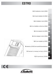 Galletti LED 503 Instrucciones De Instalación