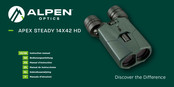 Alpen Optics APEX STEADY 14X42 HD Manual De Instrucciones