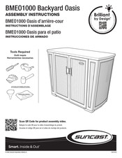 Suncast BMEO1000 Instrucciones De Armado