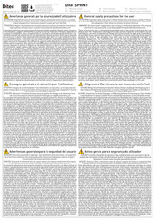 DITEC Sprint Manual Para El Usuario