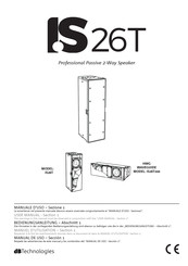 dB Technologies IS26T Manual De Uso