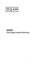 Oqan QK88P Manual De Instrucciones