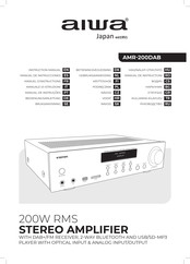 Aiwa AMR-200DAB Manual De Instrucciones