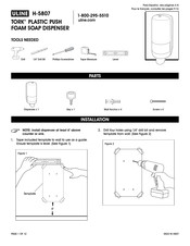 Uline TORK H-5807 Manual De Instrucciones