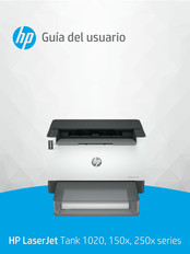 HP LaserJet Tank 1020 Serie Manual Del Usuario